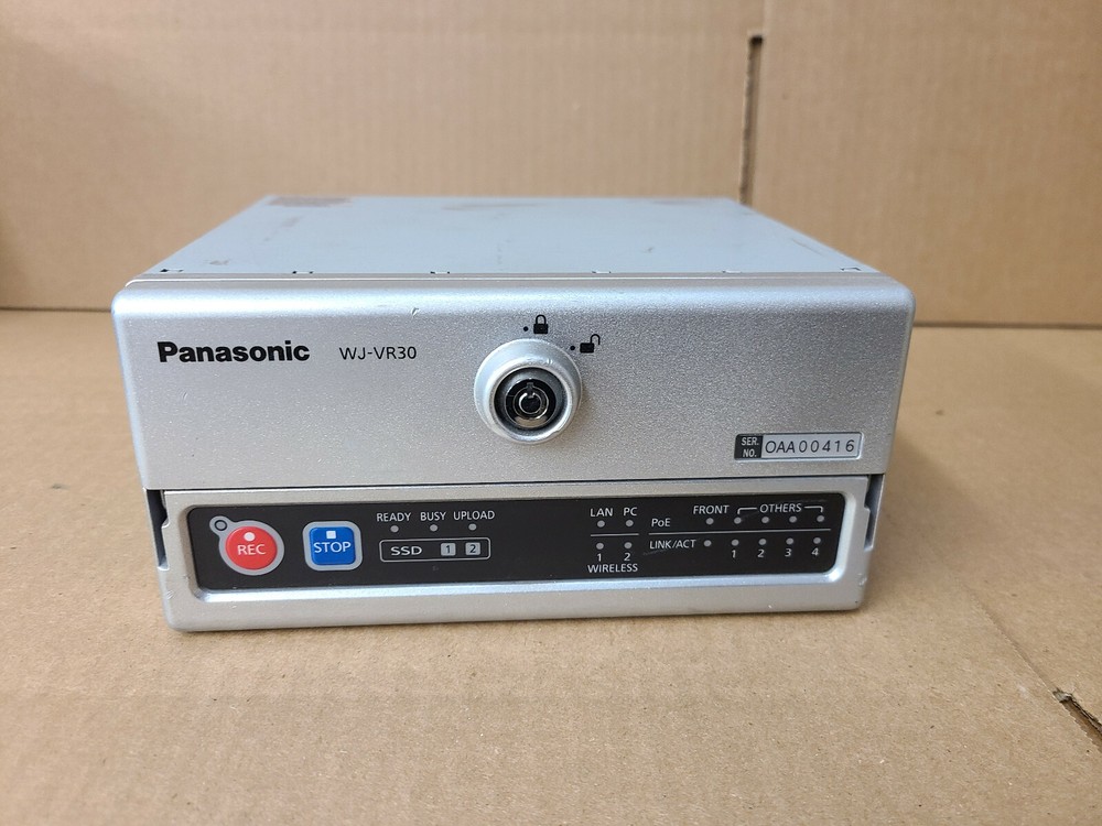 Panasonic Arbitrator Video Processing Unit 360-degree recording + Key # WJ-VR30