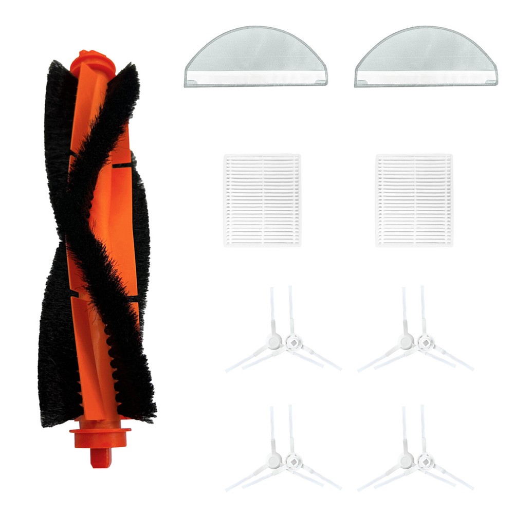 Replacement Main Brush Side Brush Filter Mop Cloth for Xiaomi Mijia 3C Enhanced