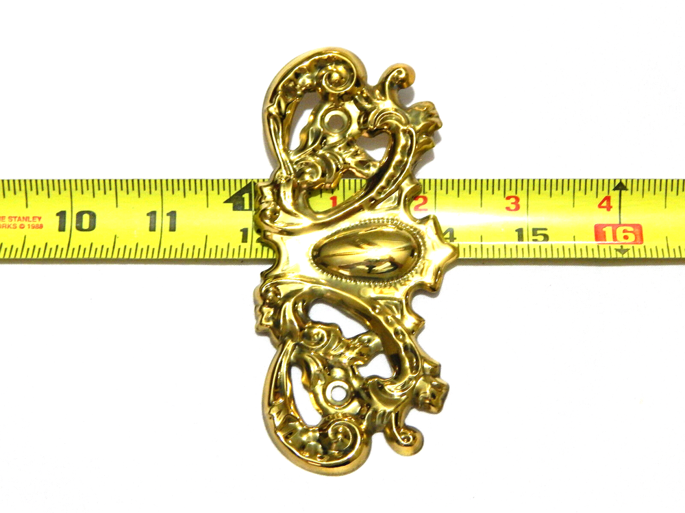 Antique Victorian Dresser Drawer Pulls Brass