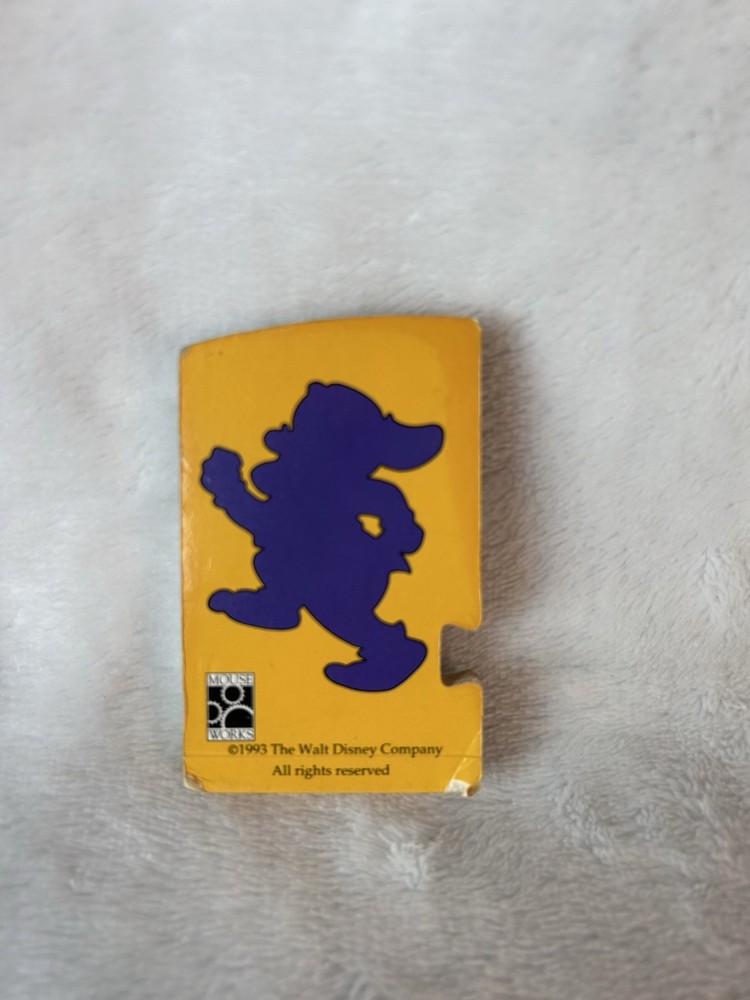 Disney Snow White 7 Dwarfs DOC Interlocking Puzzle Story Mini Book Dopey Grumpy