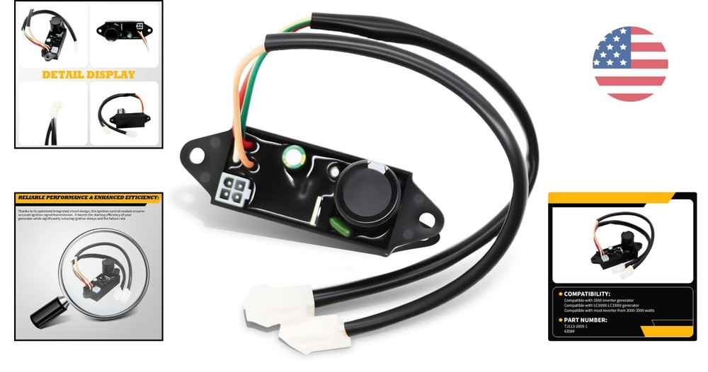 Reliable Ignition Control Module for LC3000i, LC3300i, & Predator 3500 - Durable