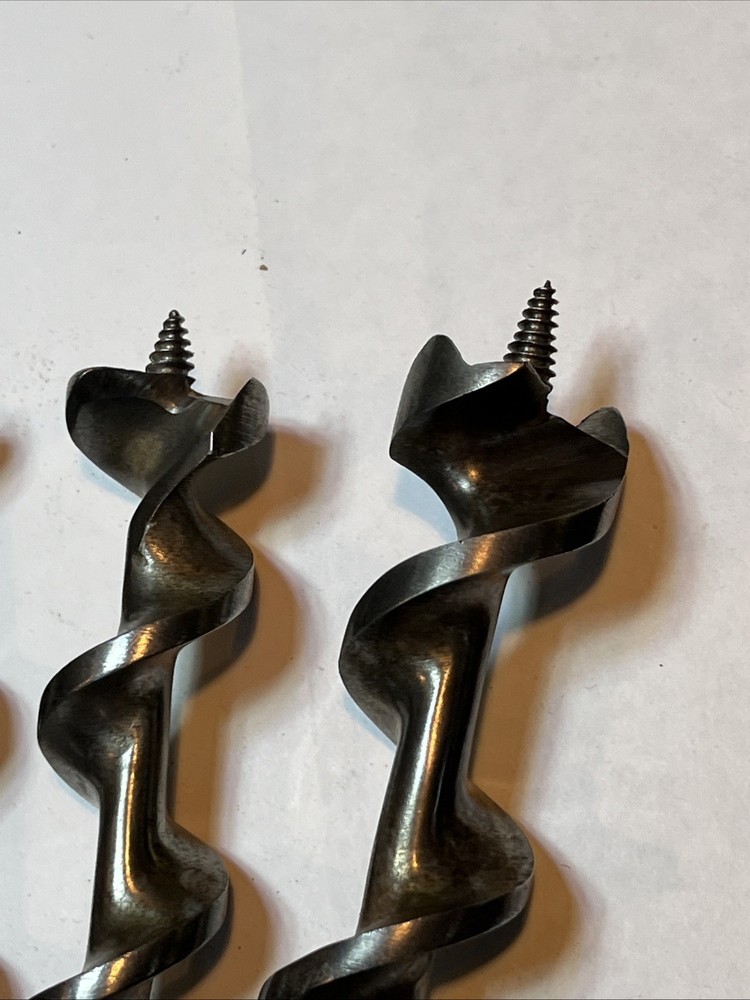 12 Piece Irwin Auger Bit Set Incomplete Used