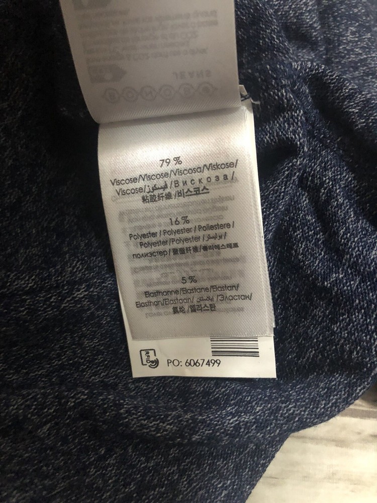 Bonobo Cardigan Womens Extra Large Sweater Open Front Blue Pullover N125
