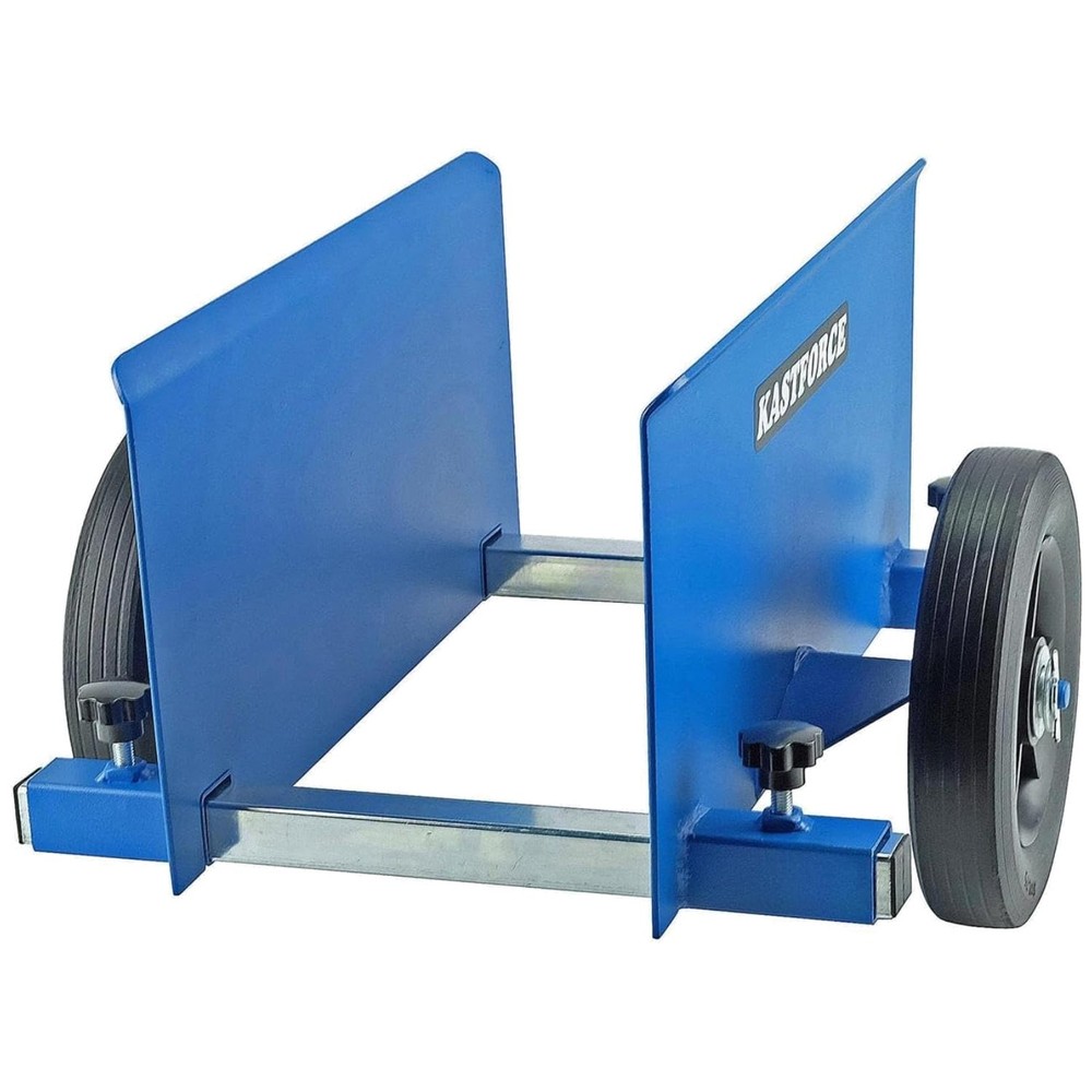 600 lb Capacity Panel Dolly - Efficient Drywall Mover with 8" Non-Flat Wheels