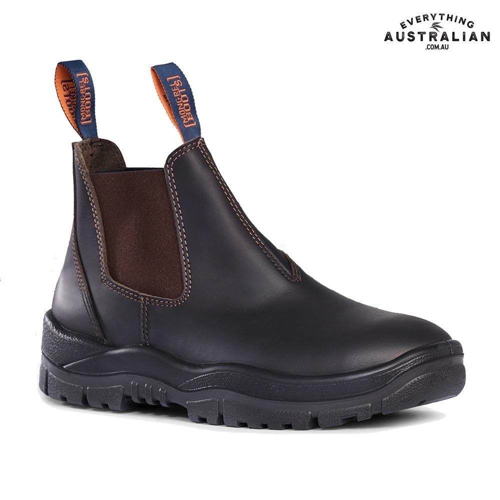 Mongrel 916030 Elastic Sided Boot Oil Kip Brown
