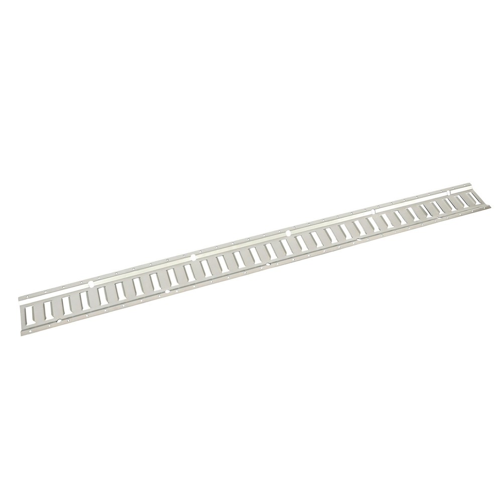 4pc Durable Carbon Steel E Track Tie Down Rail Kit Silver Galvanized Replacement