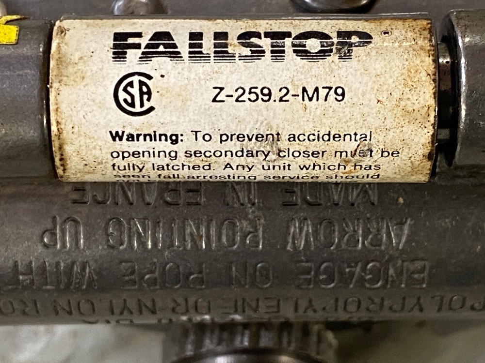 COMET Rope Grab / FALLSTOP # Z-259.2-M79