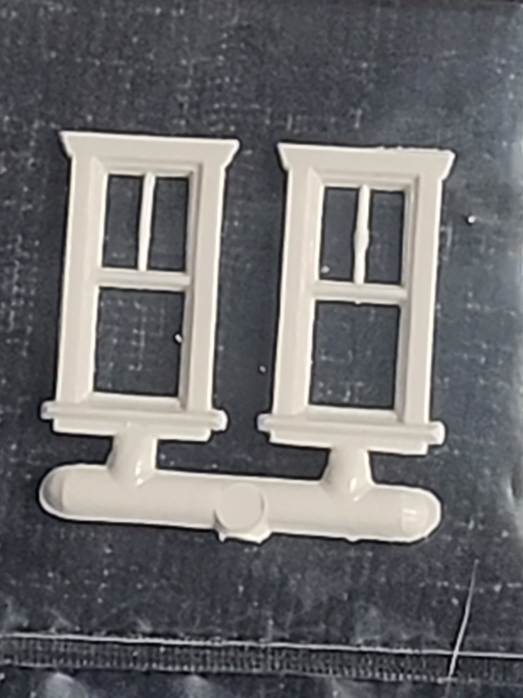 Campbell Scale Models 905, Windows, 4 Per Bag, HO Scale, New, Scratch Builder