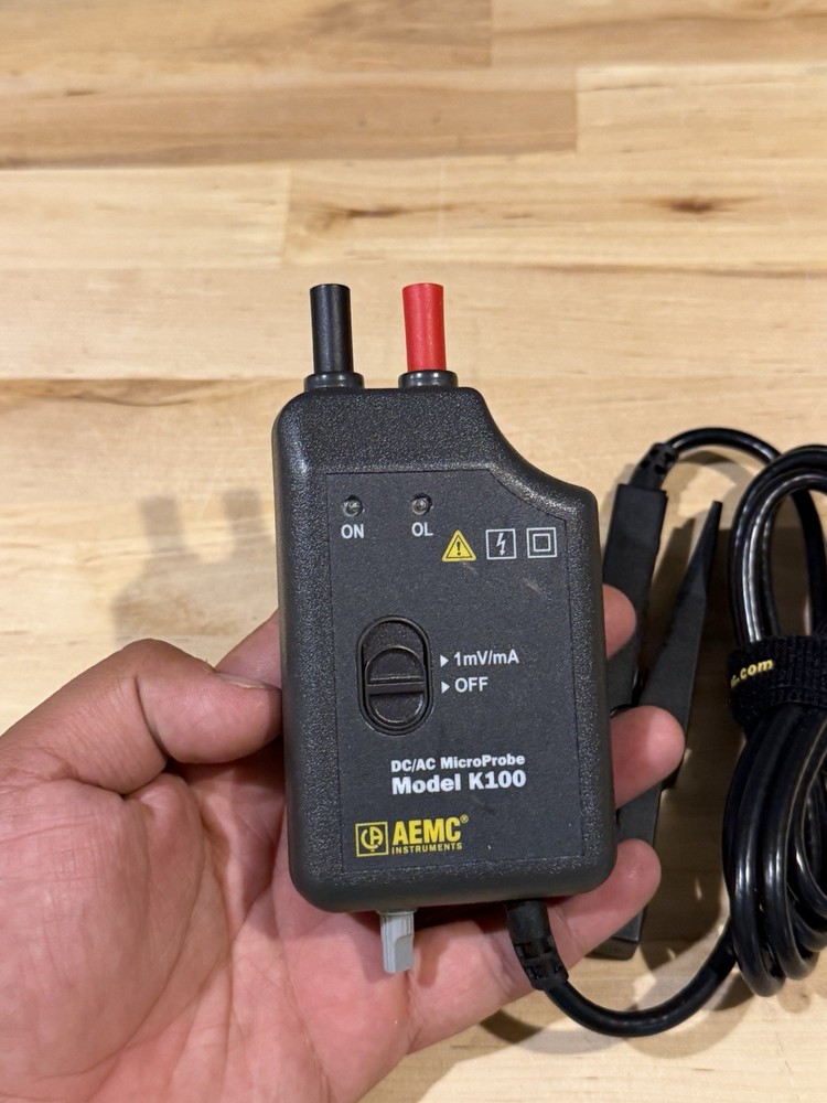 AEMC MODEL K100 DC/AC MICROPROBE (TESTED) NEW / SHIPS FAST