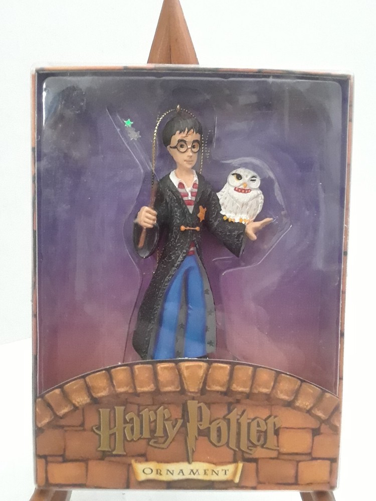 Kurt Adler Harry Potter Ornament Harry with Hedwig