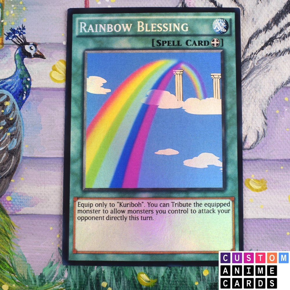 Rainbow Blessing ANIME EFFECT HOLO card