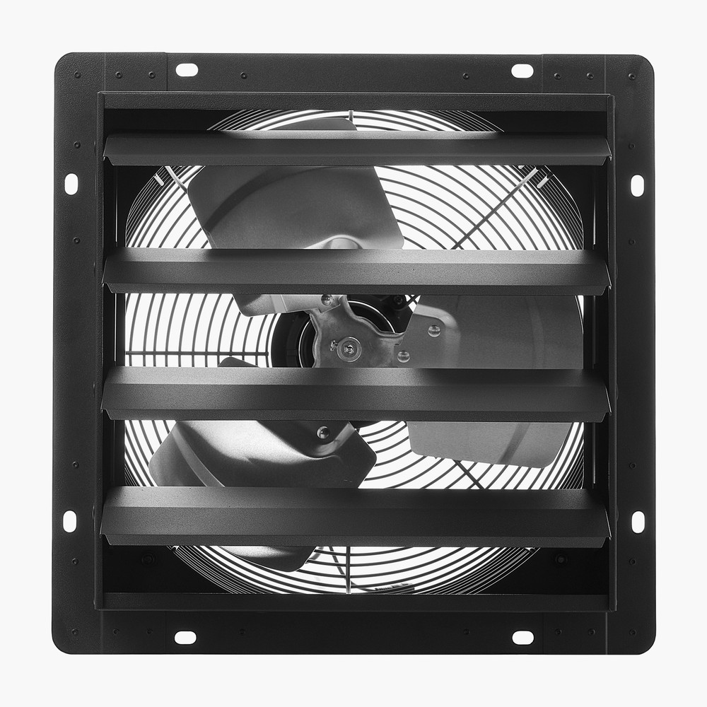 VEVOR 14 in Shutter Exhaust Fan with Smart Programming Controller Wall Mount