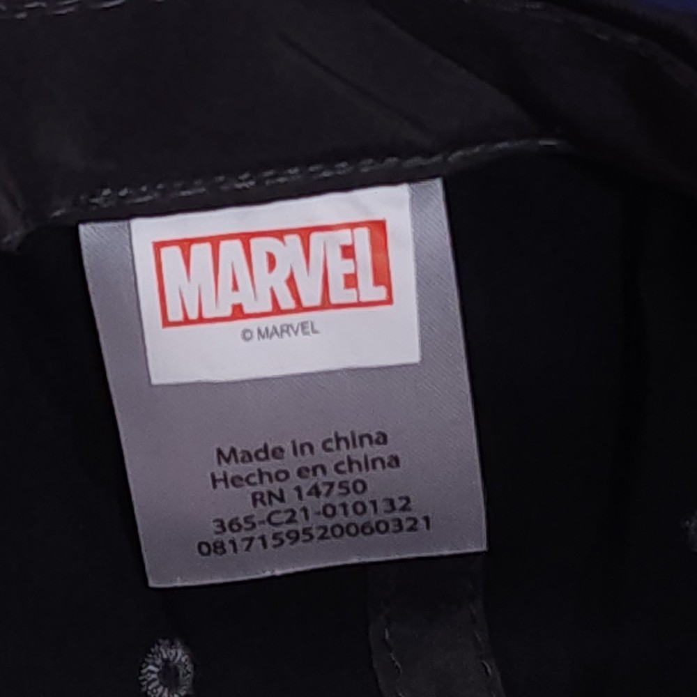 Marvel Black Panther Cracked Stone Logo Snapback Hat Adjustable NWT