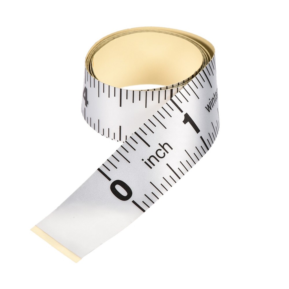 Adhesive Backed Tape Measure 24 Inch Scale for Workbench