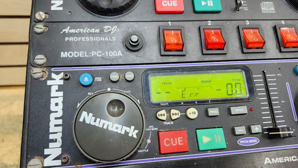 Pro DJ Numark CDN 25+G Pro CD Dual Player