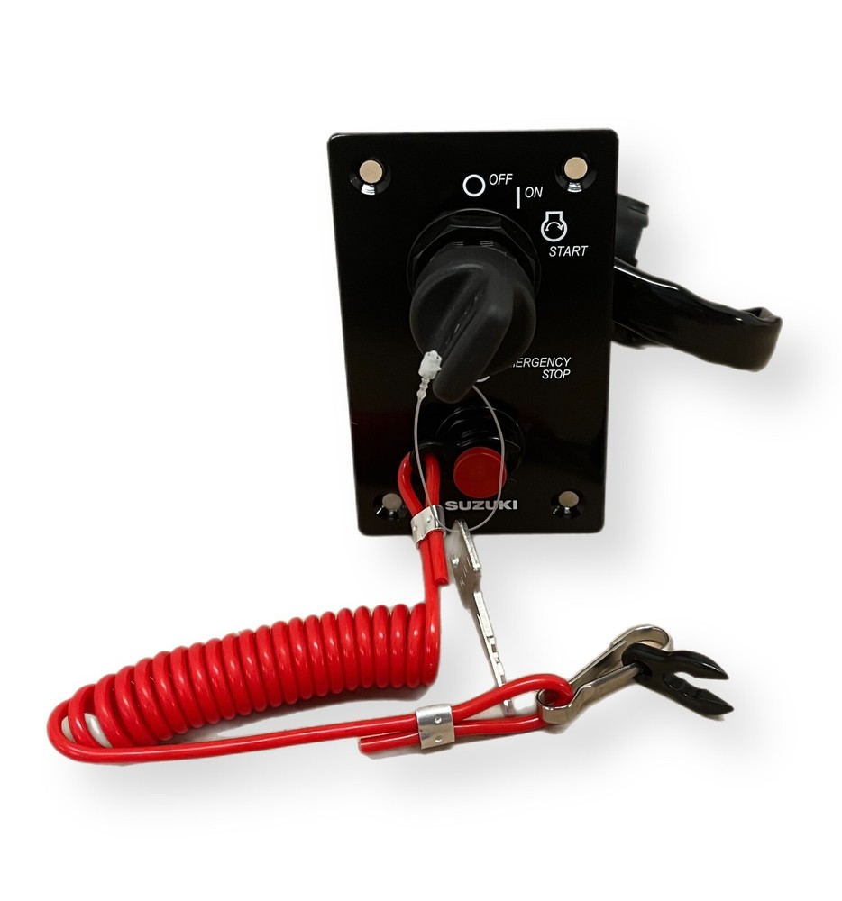 Suzuki Outboard Single Ignition Key Switch Panel 37100-96J27