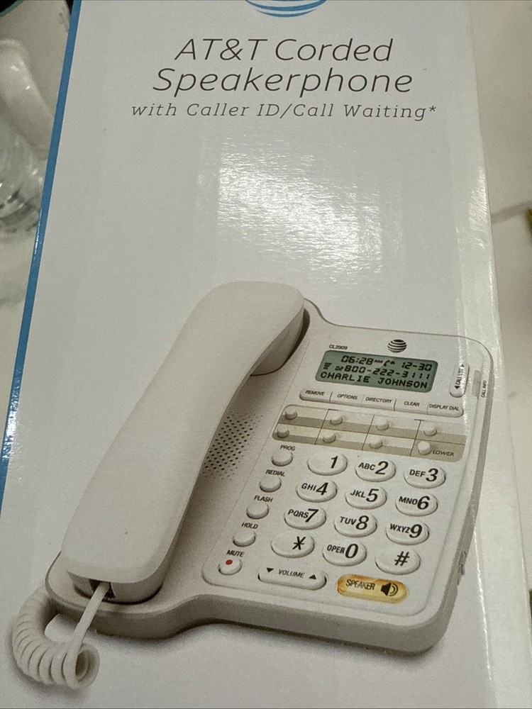AT&T 2909 Phone - White