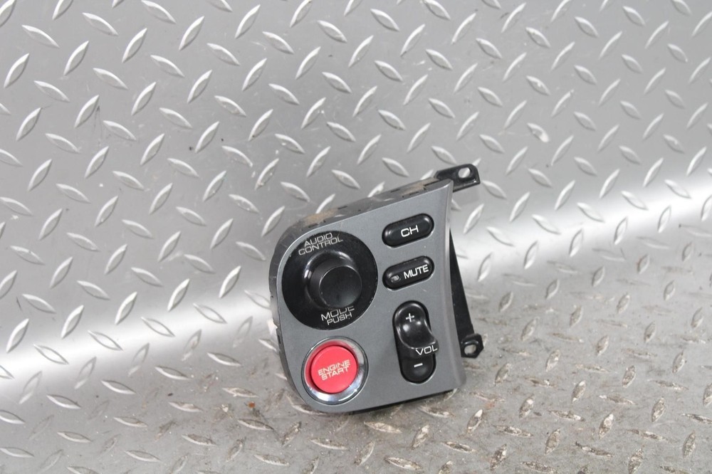 00-09 S2000 Grey Dashboard Dash Audio Control Push Start Ignition Switch Panel
