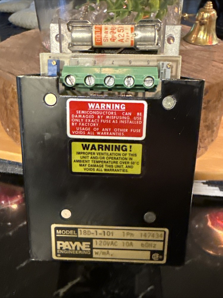 PAYNE ENGINEERING 18D-1-10I / 18D110I Was a Demo