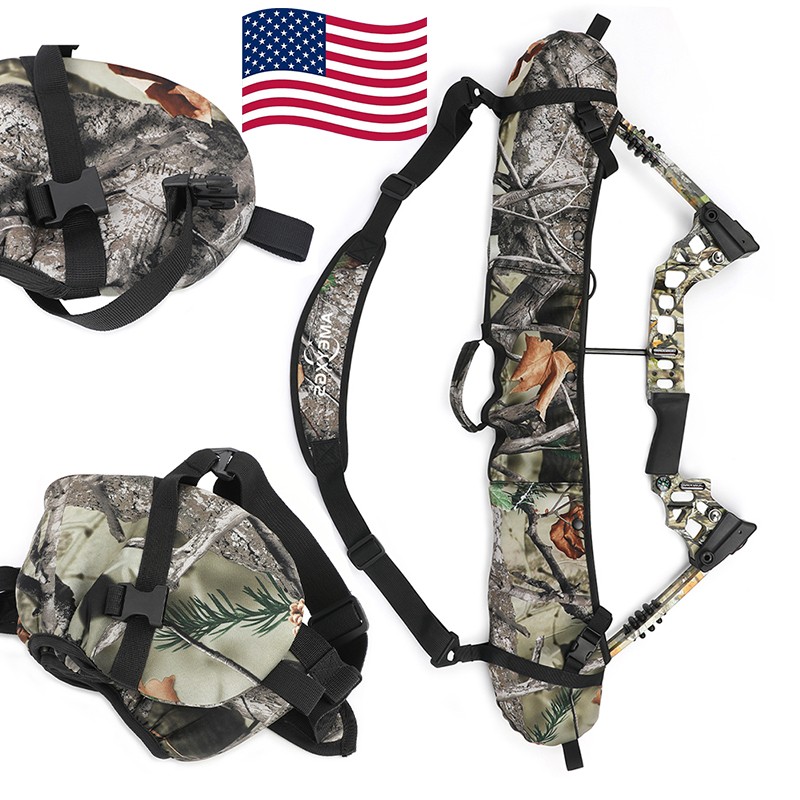 Neoprene Compound Bow Bag Protector Quiver Target Shooting Hunting Archery Train