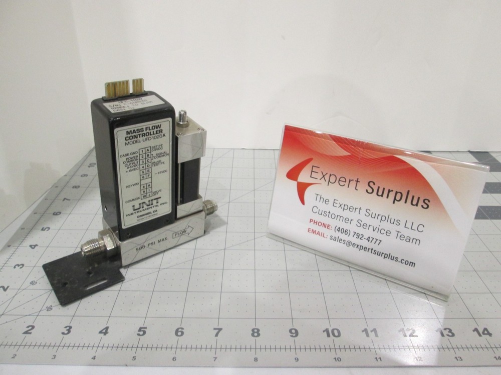 Unit, UFC-1020, Mass Flow Controller, O2, 10 SLPM, Used