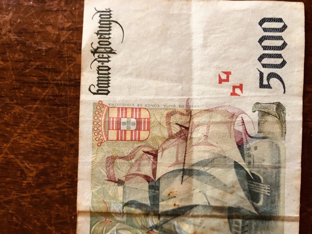 5000 Portugueses Escudo Note