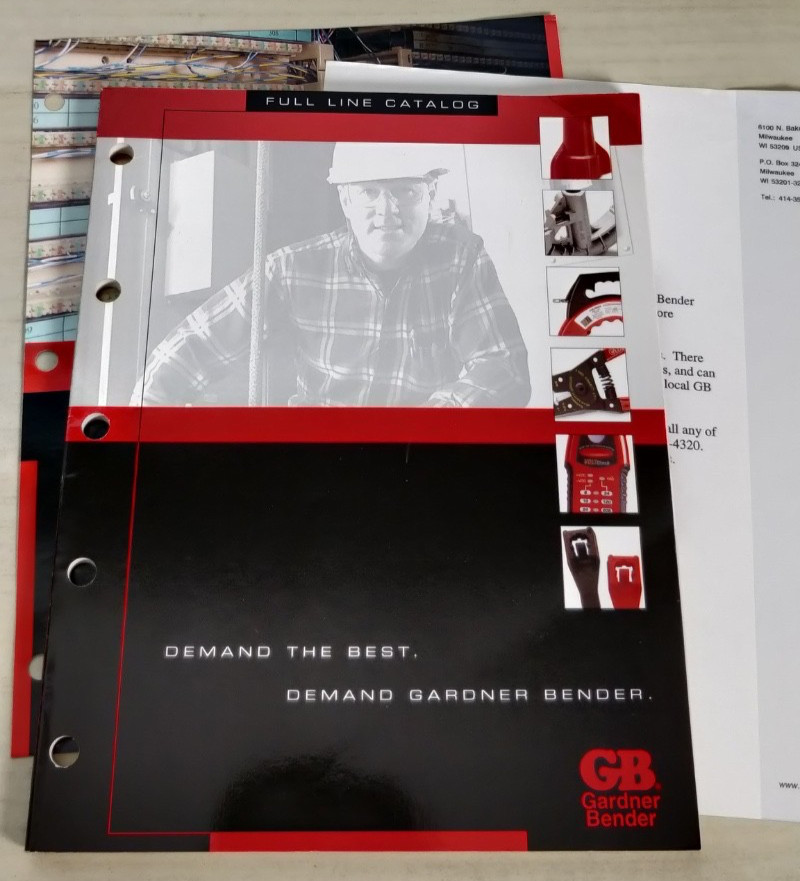 2001 GARDNER BENDER full line  CATALOG   C2