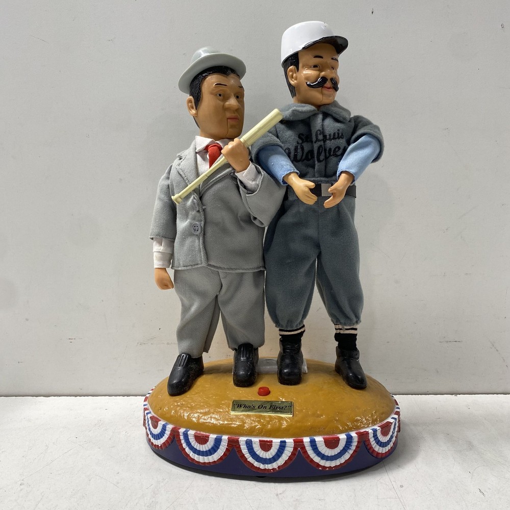 "Who's on First?" Abbott & Costello Figurine
