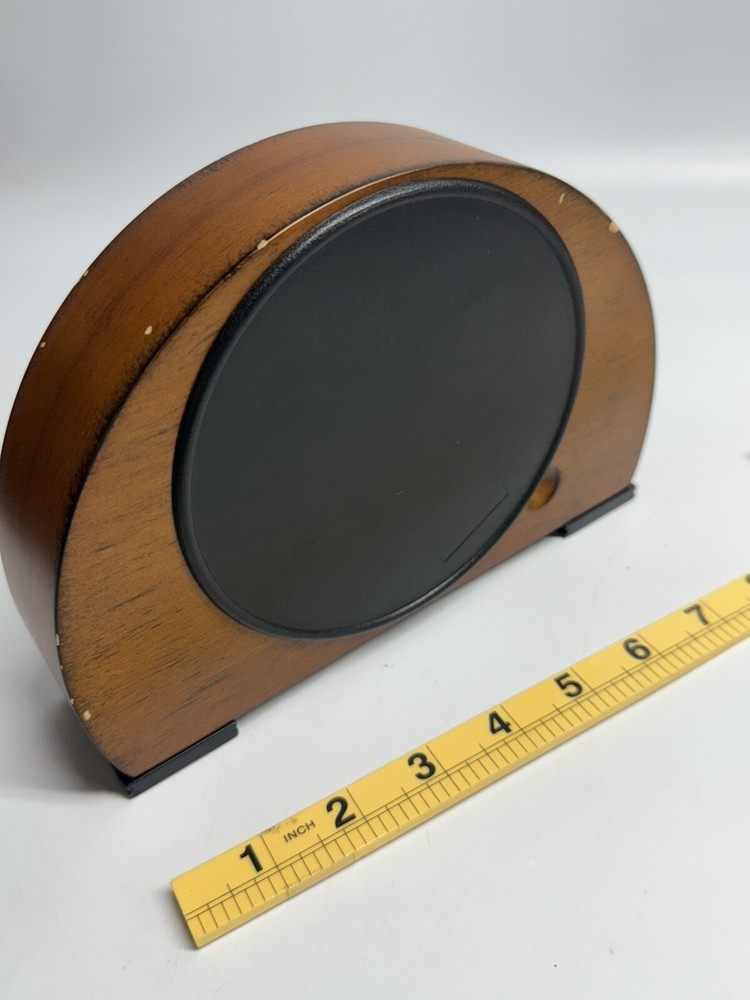 Bulova Tremont Clock Walnut Finish Some Small Chips