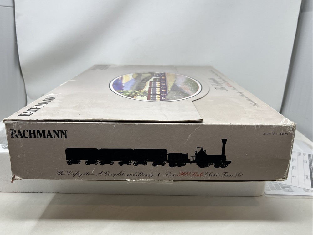 Bachmann HO Scale “The Lafayette” Train Set Open Box Complete Unused