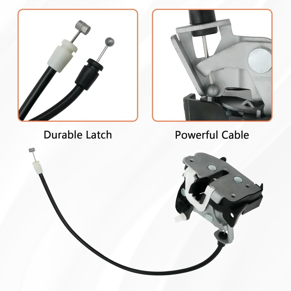 Door Latch Assembly Compatible with 1996-2019 E150 E250 E350 E450 Front Left