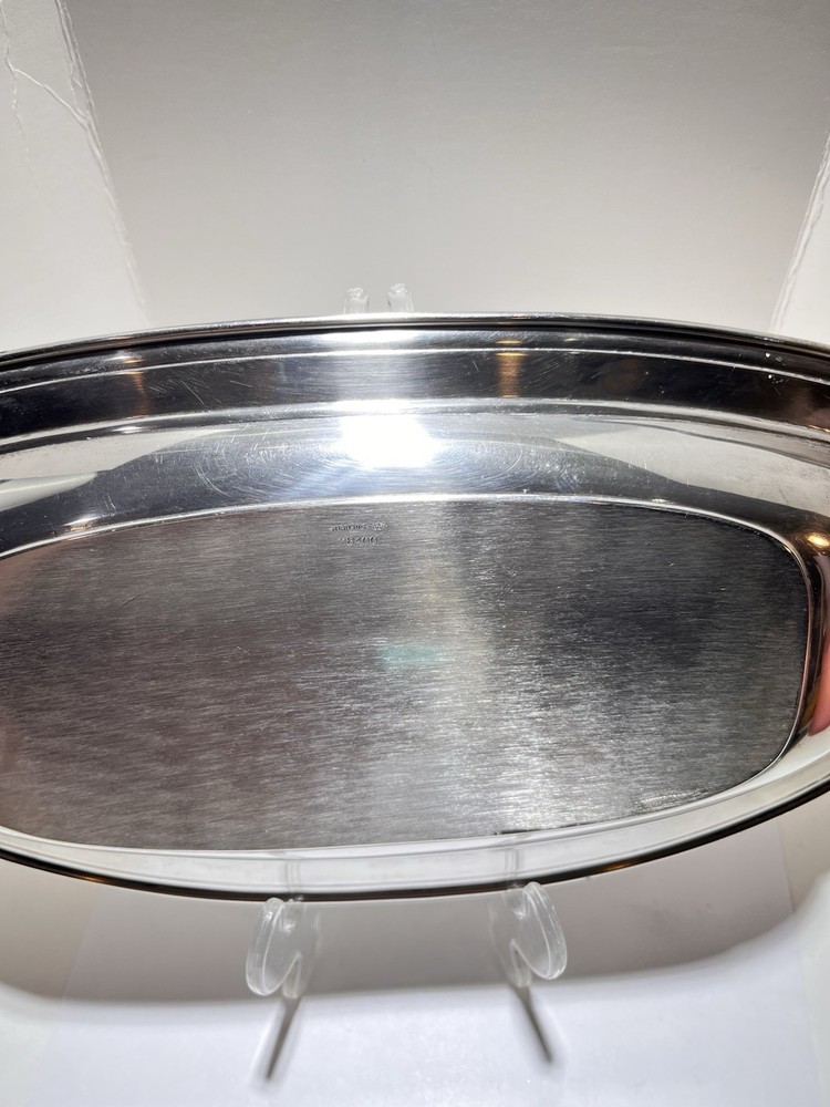 Sterling Silver Long Basket Tray 182 G