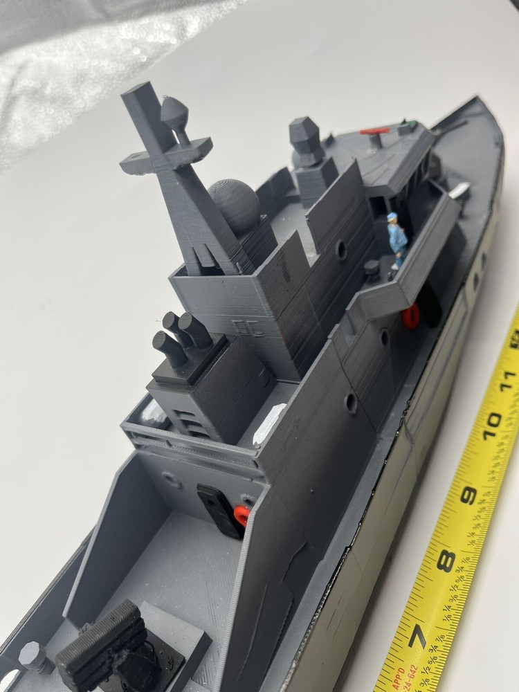 unpainted version Ho Scale Heavy Patrol Boat