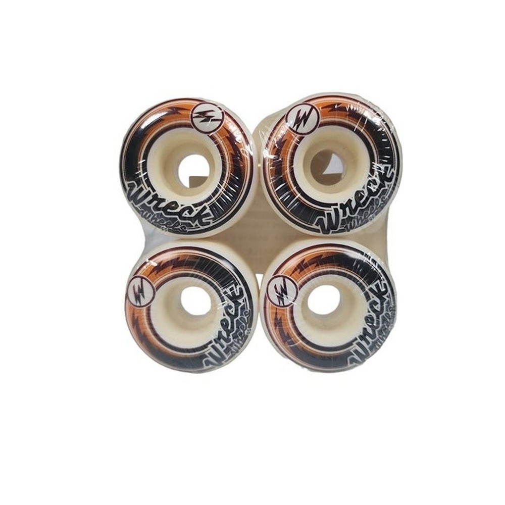 WRECK Skateboarding Wheels 55mm 83B (103A) Square Cut