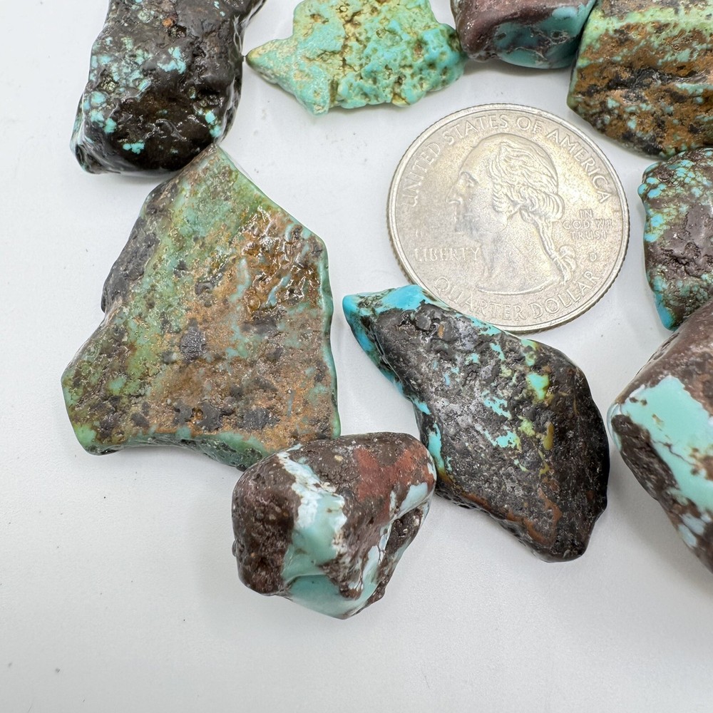 Mixed Stabilized Hubei Turquoise 76 Grams