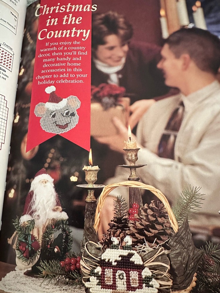 NEW HB 75 MERRY CHRISTMAS PROJECTS IN PLASTIC CANVAS