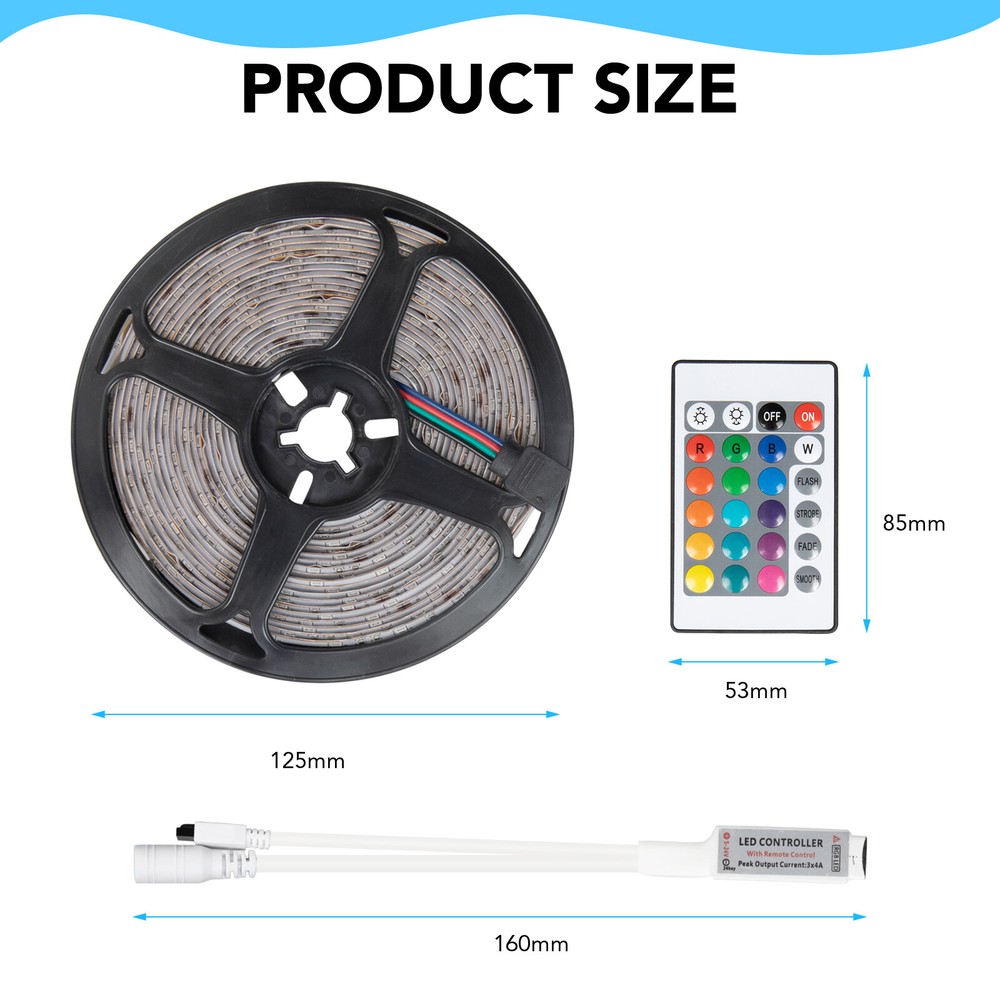RGB Color LED Pool & Billiard Table Lighting KIT - light your pool table Felt US