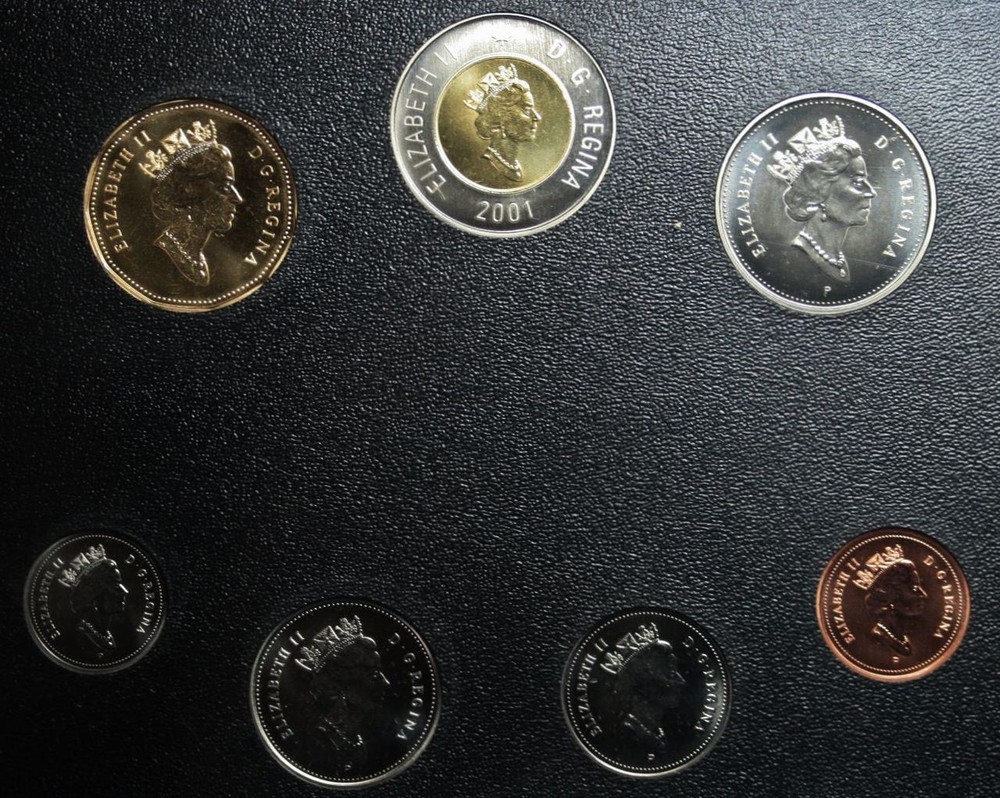 2001 CANADA SPECIMEN SET