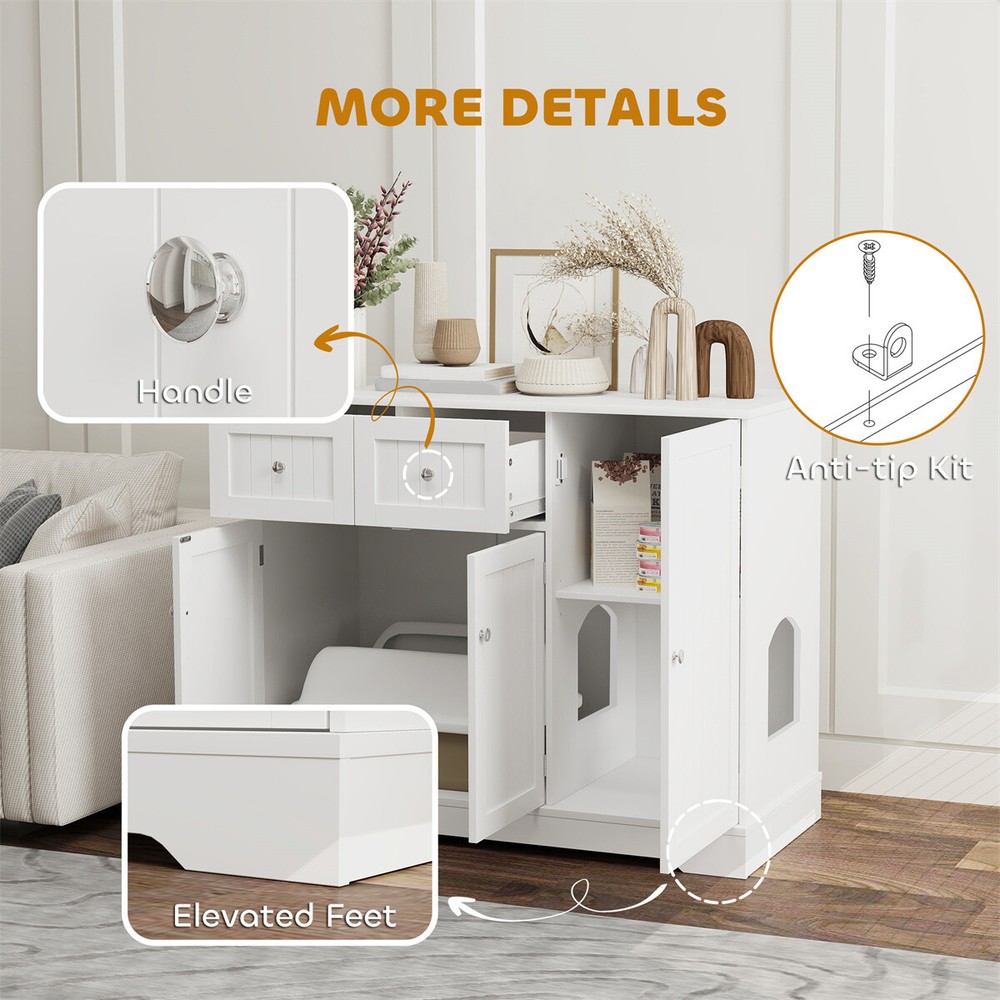 Cat Litter Box Cat Litter Box Enclosure