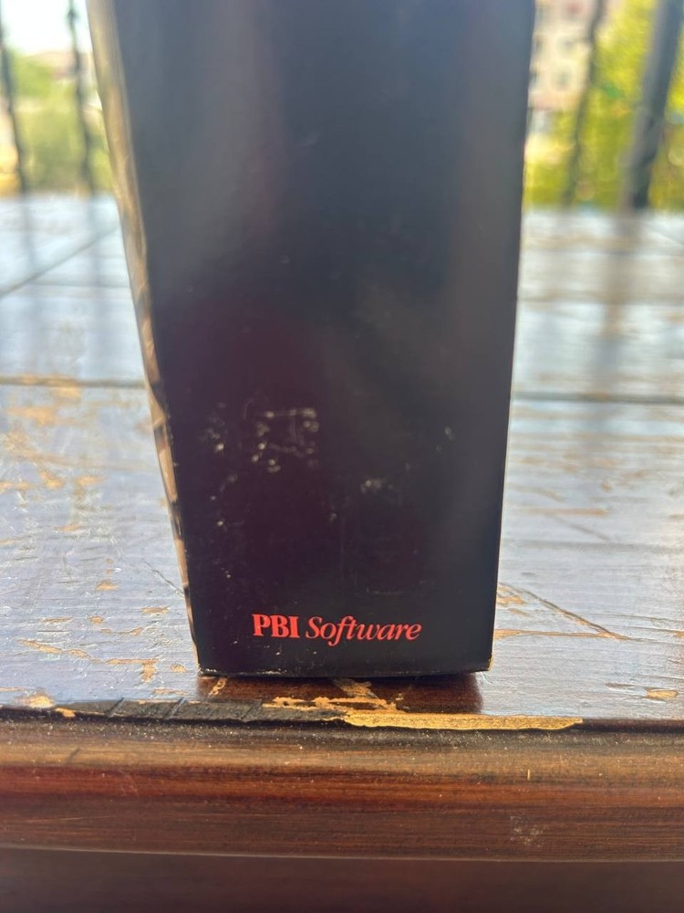 COMMWORKS PBI software Apple II Macintosh. Tlecommunications Solution 1986 year