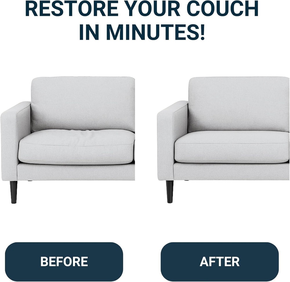 Sofa Spring Repair Kit - 25" Couch Support 4-Pack