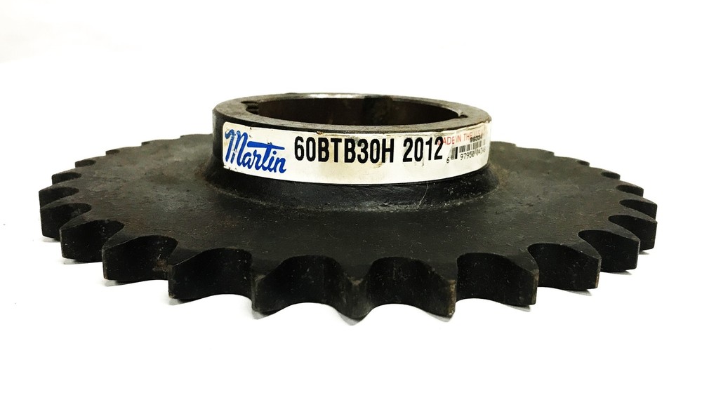 Martin 30-Tooth Roller Chain Sprocket 60BTB30H-2012 NOS