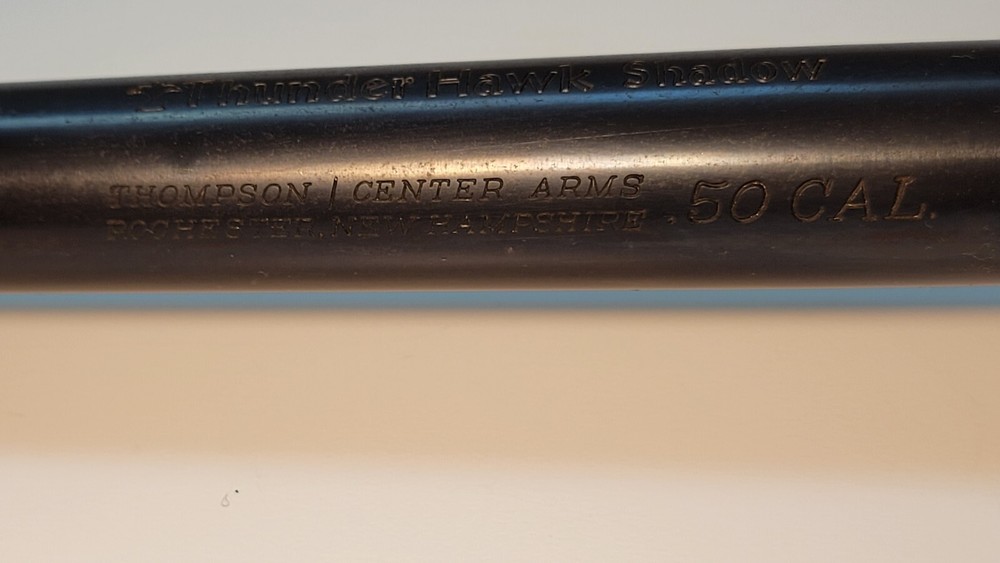 T/C Thunder Hawk Shadow Inline Muzzleloader Barrel With No Breech (D)