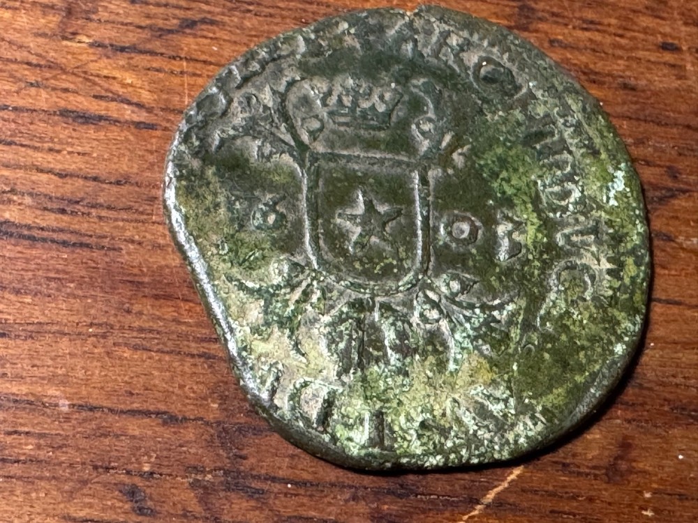 T2: Spanish Netherlands Ugly 1603 1 Liard.