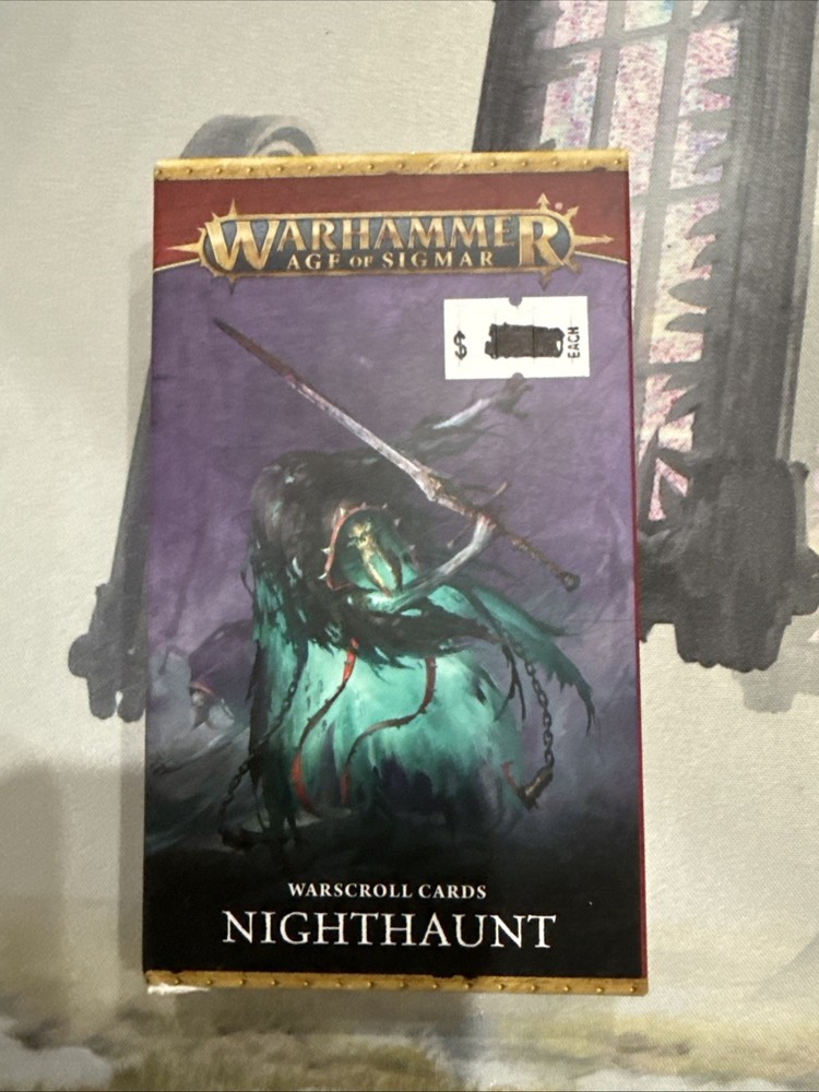 Warscroll Cards nighthaunt