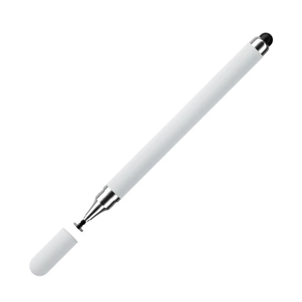 2-in-1 Stylus Pen for Touch Screens iPad iPhone Android Tablet