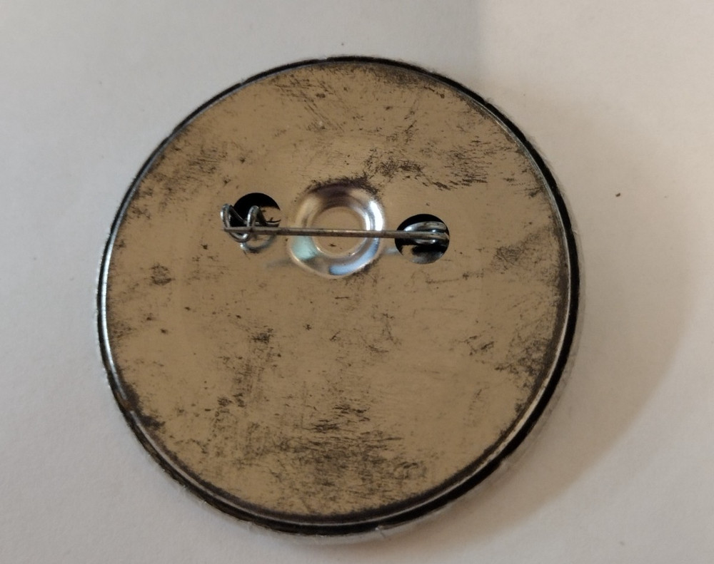 BAJA Cactus Souvenir Badge Button Pin
