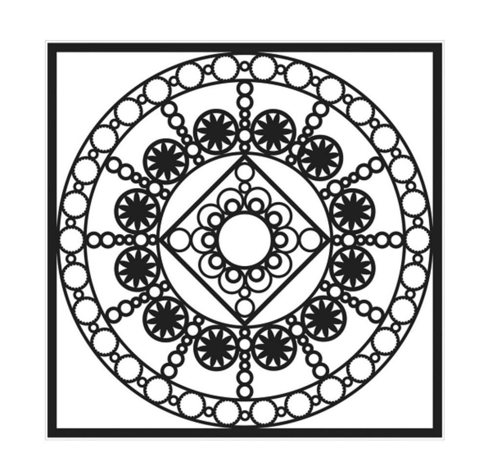 TCW Rebekah Meier Designs MINI BYZANTINE Stencil, New