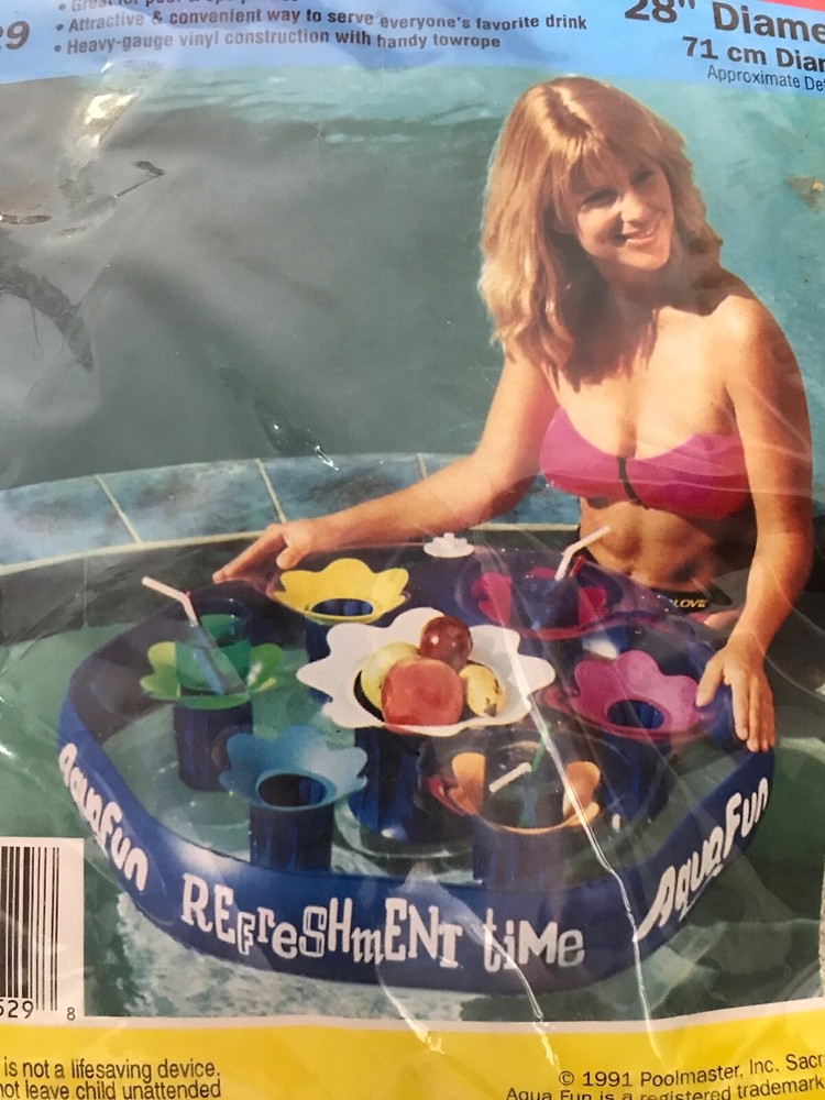 Vintage Aqua Fun Refreshment Float #54529