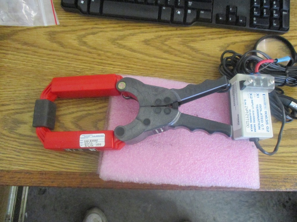 Dranetz Mooel: TR2015A Current Transformer Clamp with Dranetz Current  Transform